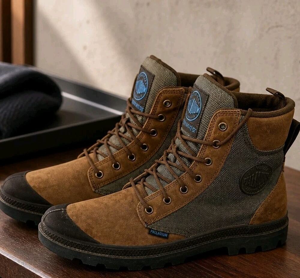 Palladium Pampa Sport Cuff Waterproof Winter WPN Boots Mens US Sz 12 73234-207